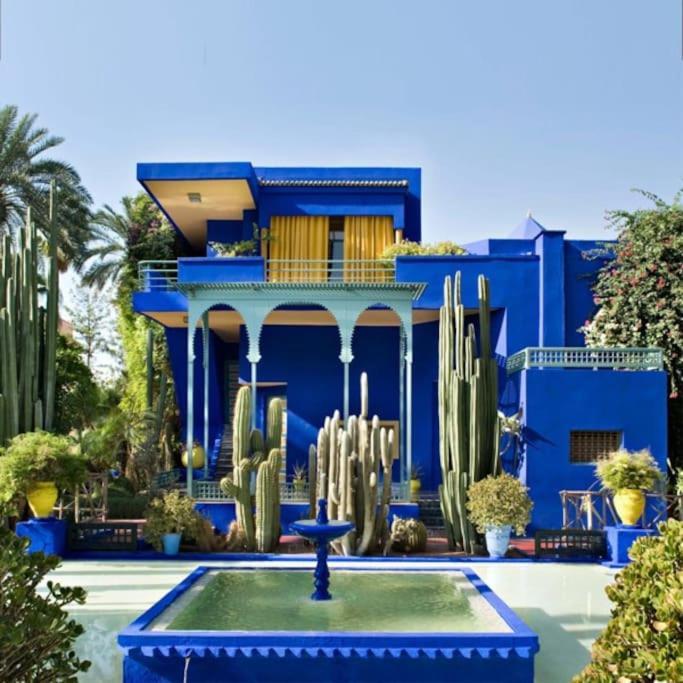 Sunny Terrace & Comfy Beds In Marrakech Apartment Marrakesh Bagian luar foto